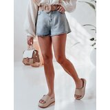 DStreet Spodenki damskie jeansowe HOT LIGHT niebieskie | Shoptok.si