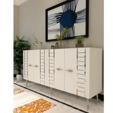 Hanah home konzolni sto imre, 150x75x35 cm, beli | ePonuda.com