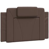  The Living Store Vzglavna stranica rjava 80 cm umetno usnje - Vzglavna Stranica, (21500339) | Shoptok.si