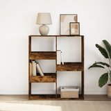 Furnova Knjižna omara/pregrada dimljeni hrast 100x33x115 cm, (21932152) | Shoptok.si