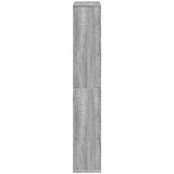  Regal za knjige siva boja hrasta 72x20x120,5 cm konstruirano drvo | shoptok.hr