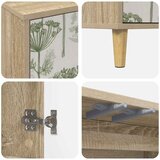  ormar GOTHA 102 x 33 x 50 cm Sonoma Konstruirano drvo | shoptok.hr