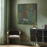  Slika - Gustav Klimt – Farm garden with sunflowers 60x60 Premium Print | shoptok.hr