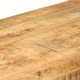 Konzolna mizica 110x30x76 cm trden mangov les | Shoptok.si