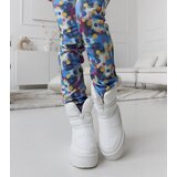 Gemre White insulated platform snow boots Polk | ePonuda.com