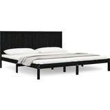  Za krevet od masivne borovine crni 200 x 200 cm | shoptok.hr