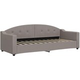  Dnevni krevet s madracem smeđesivi 80 x 200 cm od tkanine | shoptok.hr