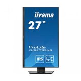 Iiyama Monitor ProLite XUB2793HS-B6 27, črn, nastavljiv po višini, plošča IPS, 3-stranska oblika brez robov, HDMI, DisplayPort | Shoptok.si