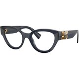 Miu Miu MU01VV 08Q1O1 M (50) Modra/Kristalna | Shoptok.si