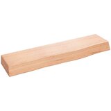  Polica svjetlosmeđa 40 x 10 x 4 cm od obrađene hrastovine | shoptok.hr