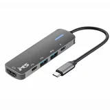 Ms CABLE USB HUB C110, HDMI1.4+USB3.0+USB2.0+TYPE C 2.0+PD