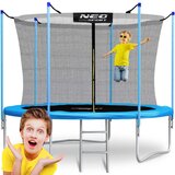 Janshop Vrtni trampolin 10ft/312cm z notranjo mrežo in neo-športno lestvico, (21151492) | Shoptok.si