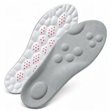 Solfit Ortopedski vložki za čevlje z masažnimi točkami in podporo stopalnemu loku, prirezljivi in pralni | Siva 43-44, (5000488535) Cene