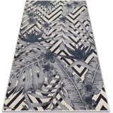 RugsX Preproge Preproga HEOS 78540 krem / modra Listi 120x170 cm Bež | Shoptok.si