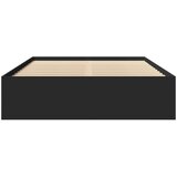  Okvir za krevet crni 140x190 cm konstruirano drvo | shoptok.hr