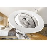  ugradno svetilo 1xGU10/MR16/10W/230V, prečnik 9 cm, belo | Eponuda.com