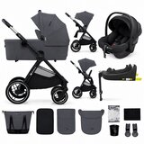 Kinderkraft dječja kolica Nea 2 4u1, Deep Grey B Cijene