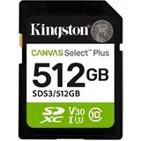 Technology 512GB SDXC Canvas Select Plus Gen3 150MB /s C10 UHS-I U3 V30