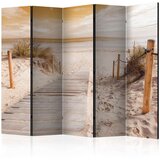 Paravan u 5 dijelova - On the beach - sepia II [Room Dividers] 225x172 Cijene