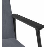  Fotelja Tamno siva 59 x 75 x 78 cm Baršun | shoptok.hr