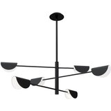 Toolight Stropni luster APP1261-6CP BLACK | shoptok.hr