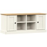 vidaXL Klop za čevlje VIGO bela 106x35x45 cm trdna borovina, (20810942) | Shoptok.si