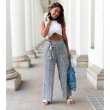 Gemre Blue pleated Trevisano trousers Cijene