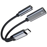 INF Adapter AB136D USB-C na 3,5 mm Hi-Res 24bit/48kHz z 10W polnjenjem, (5000276698) | Shoptok.si