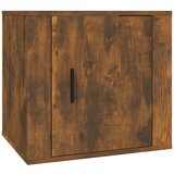 Maison Chic Nočna omarica - Nočna miza dimljeni hrast 50x39x47 cm, (21686803) Cene