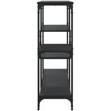  Konzolni stol crni 100 x 32 x 95 cm od konstruiranog drva | Eponuda.ba