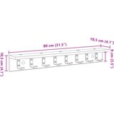  Nadwyčajna obešalnik za plašče Star les 80 x 10,5 x 10,5 cm, (5000200895) | Shoptok.si