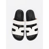 Shelvt Comfortable white platform flip-flops | shoptok.hr