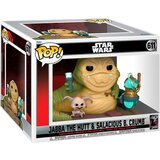 Funko pop! deluxe: rotj 40. - jabba z salacious - star wars - collectable vinil figura - ideja za darila - uradno blago - igrače za otroke in odrasle - filmi oboževalci - modelna figura za z, (20838651) Cene