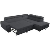 Livetastic Kotna Sedežna Garnitura Lars I, Temno Siva | Shoptok.si
