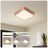 Brilagi LED prigušiva stropno svetlo POOL LED/36W/230V 40x40 cm u bronzanoj boji + daljinski upravljač Cene