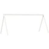 vidaXL Visoka postelja s streho bela 80x200 cm trdna borovina, (21251226) | Shoptok.si