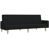 Maison Chic kavč - Sofa - Kanape dvosed z ležiščem črno blago, (21726614) Cene
