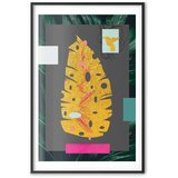  Plakat Golden Leaf 21x30 Crni okvir s margom | shoptok.hr
