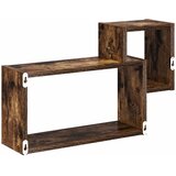  Polica na zidu Zidna montaža Smeđa 55 x 15 x 35 cm | Eponuda.com