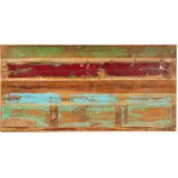  Blagovaonski stol od masivnog obnovljenog drva 140 x 70 x 76 cm | shoptok.hr