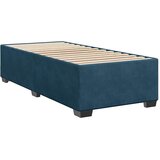Box spring krevet s madracem tamnoplavi 80 x 200 cm baršunasti | shoptok.hr