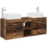  Set ormarića za kupaonicu 3 kom. Staro drvo 49,5 x 41 x 63 cm | shoptok.hr