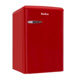Amica samostojeći frižider KS1100F crveni