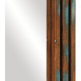  Kupaonsko ogledalo 50 x 70 cm masivno drvo bagrema i staklo | shoptok.hr