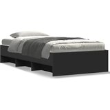 vidaXL Okvir za krevet crni 75 x 190 cm od konstruiranog drva | shoptok.hr