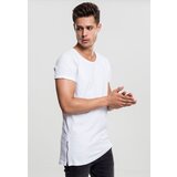 Urban Classics White T-shirt with long side zipper | Shoptok.si