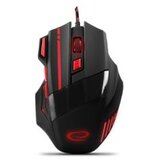  Miš ESPERANZA GAMING WOLF 7D MX201, Red, 2400dpi, double-click, ergonomic, EGM201R | Eponuda.ba