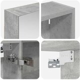  Set ormarića za kupaonicu 3 kom. 120 x 14,5 x 70 cm | shoptok.hr