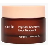 Ondo Beauty 36.5 negovalna krema za vrat - Peptides & Ginseng Neck Treatment
