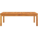Furnova Klubska mizica 100x50x33 cm trden akacijev les, (21913015) | Shoptok.si